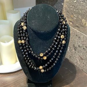 Natasha Black Necklace